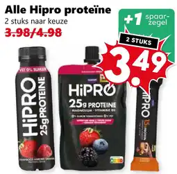 Coop Alle Hipro Proteïne aanbieding