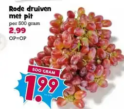Boon`s Markt Rode druiven met pit aanbieding