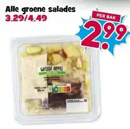 Boon`s Markt Alle groene salades aanbieding
