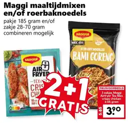 Coop Maggi Maaltijdmixen en/of Roerbaknoedels aanbieding