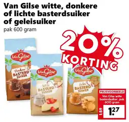 Coop Van Gilse Witte, Donkere of Lichte Basterdsuiker of Geleisuiker aanbieding