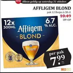 Coop Affligem Blond aanbieding