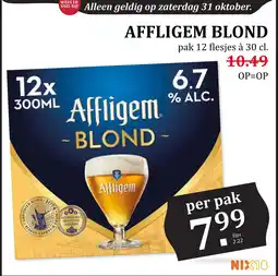 Coop AFFLIGEM BLOND aanbieding