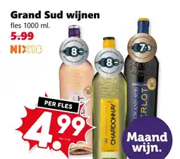 Coop Grand Sud wijnen aanbieding