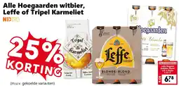 Coop Alle Hoegaarden Witbier, Leffe of Tripel Karmeliet aanbieding