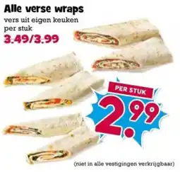Boon`s Markt Alle Verse Wraps aanbieding