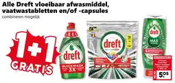 Coop Alle Dreft Vloeibaar Afwasmiddel, Vaatwastabletten en/of Capsules aanbieding