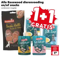 Coop Alle Rosewood Dierenvoeding en / of Snacks aanbieding