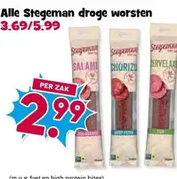 Boon`s Markt Alle Stegeman droge worsten aanbieding