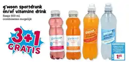 Boon`s Markt g'woon sportdrank en/of vitamine drink aanbieding