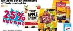 Boon`s Markt Alle Apple Bandit. Desperados of Texels speciaalbier aanbieding