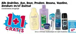 Boon`s Markt Alle Andrélon, Axe, Dove, Prodent, Rexona, Vaseline, Zendium en/of Zwitsal aanbieding