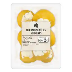 Albert Heijn AH Mini pompoentjes roomkaas aanbieding