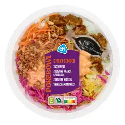 Albert Heijn AH Pokebowl sticky tempeh aanbieding