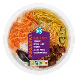 Albert Heijn AH Pokebowl sticky tempeh aanbieding
