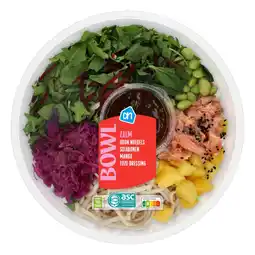 Albert Heijn AH Saladbowl zalm yuzu aanbieding