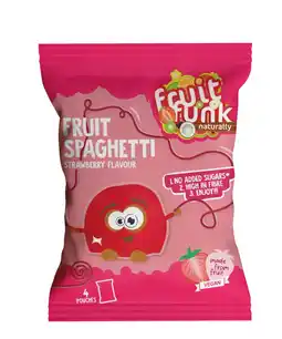 Albert Heijn Fruitfunk Fruit spaghetti strawberry aanbieding