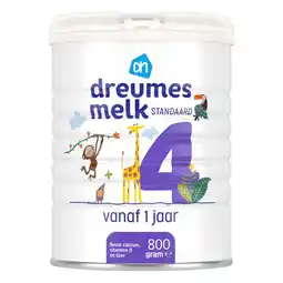 Albert Heijn AH Standaard 4 dreumesmelk aanbieding