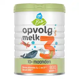 Albert Heijn AH Biologisch Opvolgmelk standaard 3 aanbieding
