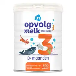 Albert Heijn AH Opvolgmelk standaard 3 aanbieding