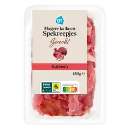 Albert Heijn AH Magere spekreepjes kalkoen aanbieding