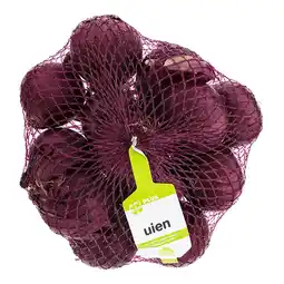 PLUS PLUS Rode uien aanbieding