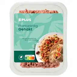 PLUS PLUS Plantaardig gehakt aanbieding