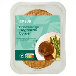 PLUS PLUS Plantaardige burger aanbieding