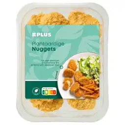 PLUS PLUS Plantaardige nuggets aanbieding