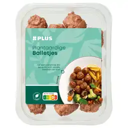 PLUS PLUS Plantaardige balletjes aanbieding