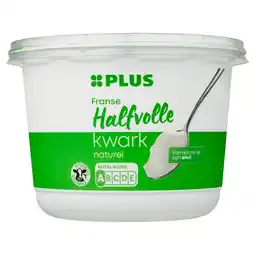 PLUS PLUS Franse Halfvolle Kwark (1kg) aanbieding