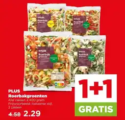 PLUS Plus roerbakgroenten aanbieding
