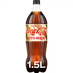 PLUS Coca-Cola Creamy Vanilla Zero aanbieding