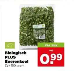 PLUS Biologisch plus boerenkool aanbieding