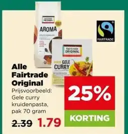 PLUS Alle Fairtrade Original aanbieding