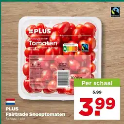 PLUS PLUS Fairtrade Snoeptomaten aanbieding