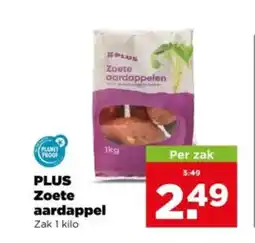 PLUS Plus zoete aardappel aanbieding