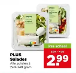 PLUS Plus salades aanbieding