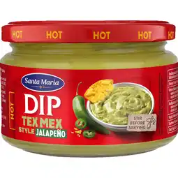 PLUS Santa Maria Dip Tex Mex style jalapeno aanbieding