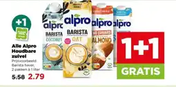 PLUS Alle alpro houdbare zuivel aanbieding