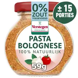 PLUS Verstegen World Spice Meal Pasta Bolognese aanbieding