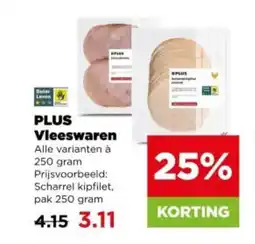 PLUS Plus vleeswaren aanbieding