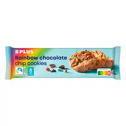 PLUS PLUS Rainbow chocolate chip cookies aanbieding