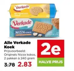 PLUS Alle Verkade Koek aanbieding