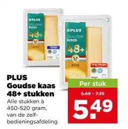 PLUS PLUS Goudse kaas 48+ stukken aanbieding