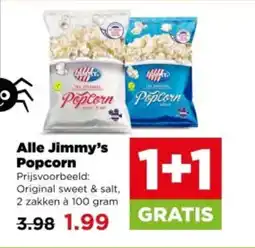 PLUS Alle Jimmy's Popcorn aanbieding