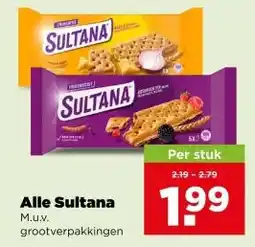 PLUS Alle Sultana aanbieding