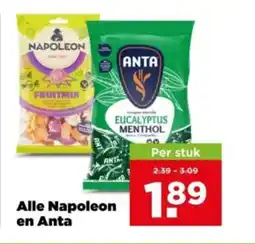 PLUS Alle napoleon en anta aanbieding