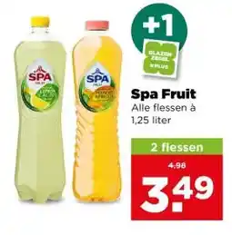 PLUS Spa Fruit aanbieding