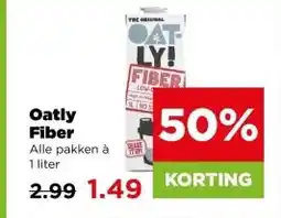 PLUS Oatly Fiber aanbieding